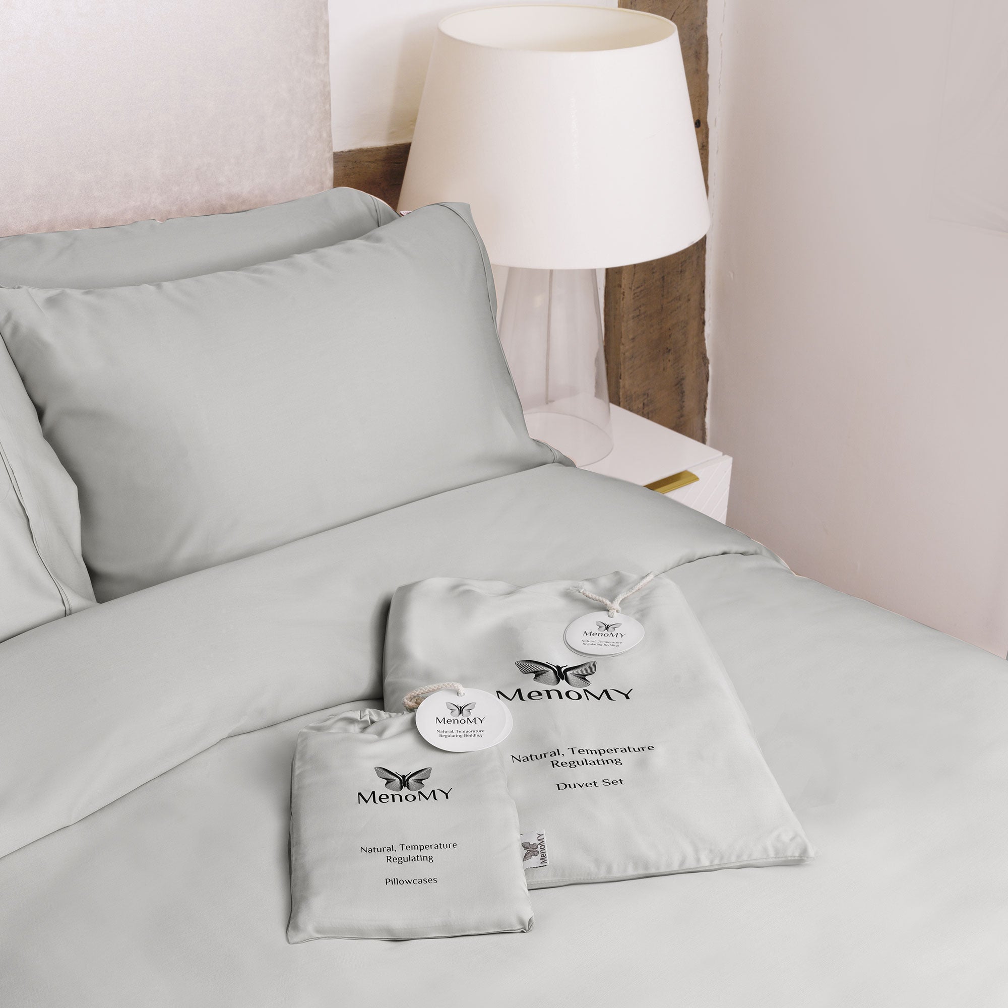 Natural Temperature Regulating Duvet Dove Grey